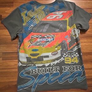 Nascar Gray and Orange Short Sleeve Tee
